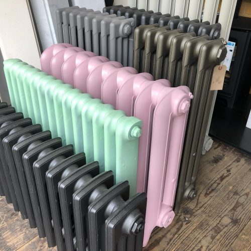 Coloured Radiators Original Restored Radiators from Casa Stoves London